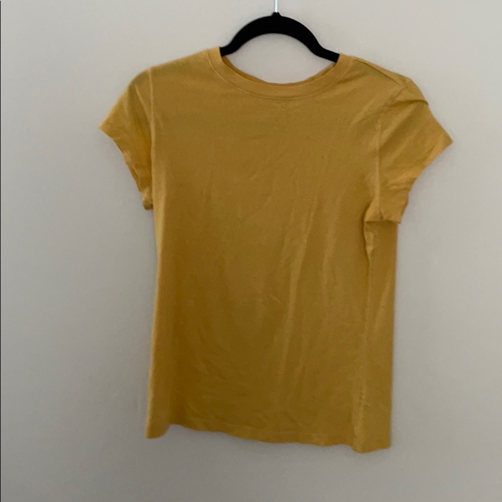 Yellow shirt